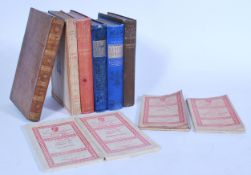 A collection of 19th and 20th century book to incl