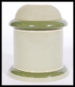 A vintage 20th century Carlton Ware tobacco jar having an unusual interior lid numbered 370813,