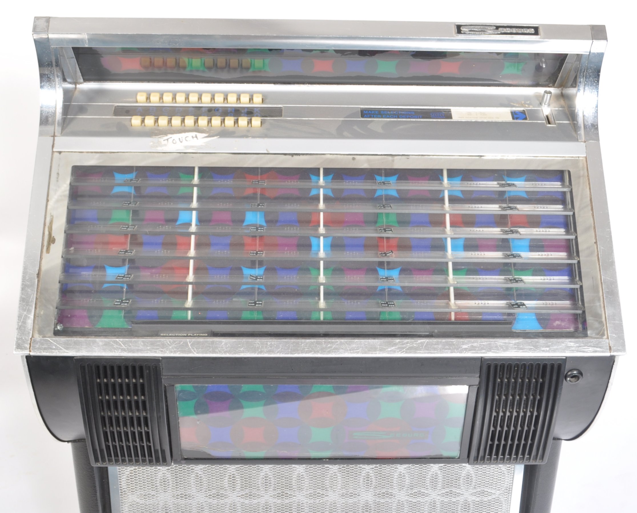 ' CARNIVAL ' RETRO VINTAGE JUKEBOX SL100 BY SEEBURG - Image 3 of 9