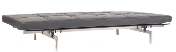 AFTER POUL KJAERHOLM A CONTEMPORARY PK80 LEATHER DAYBED