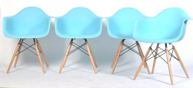 AFTER CHARLES & RAY EAMES A SET OF CONTEMPORARY DAW CHAIRS