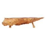 YORK GUM BURL WOOD WINGED BOWL BY TRH WOODSTUDIO