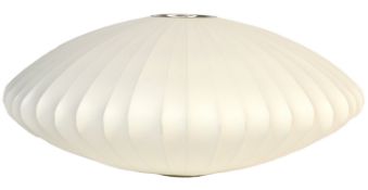AFTER GEORGE NELSON A CONTEMPORARY BUBBLE SAUCER LIGHT