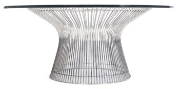 AFTER WARREN PLATNER A CONTEMPORARY COFFEE / CENTRE TABLE