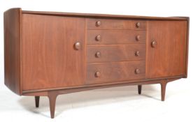 A RETRO TEAK WOOD SIDEBOARD CREDENZA BY A. YOUNGER LTD