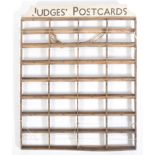 RETRO ADVERTISING WALL HANGING RACK FOR JUDGES POSTCARDS