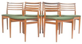 DANISH LADDER BACK DINING CHAIRS BY ERLING TORVITS