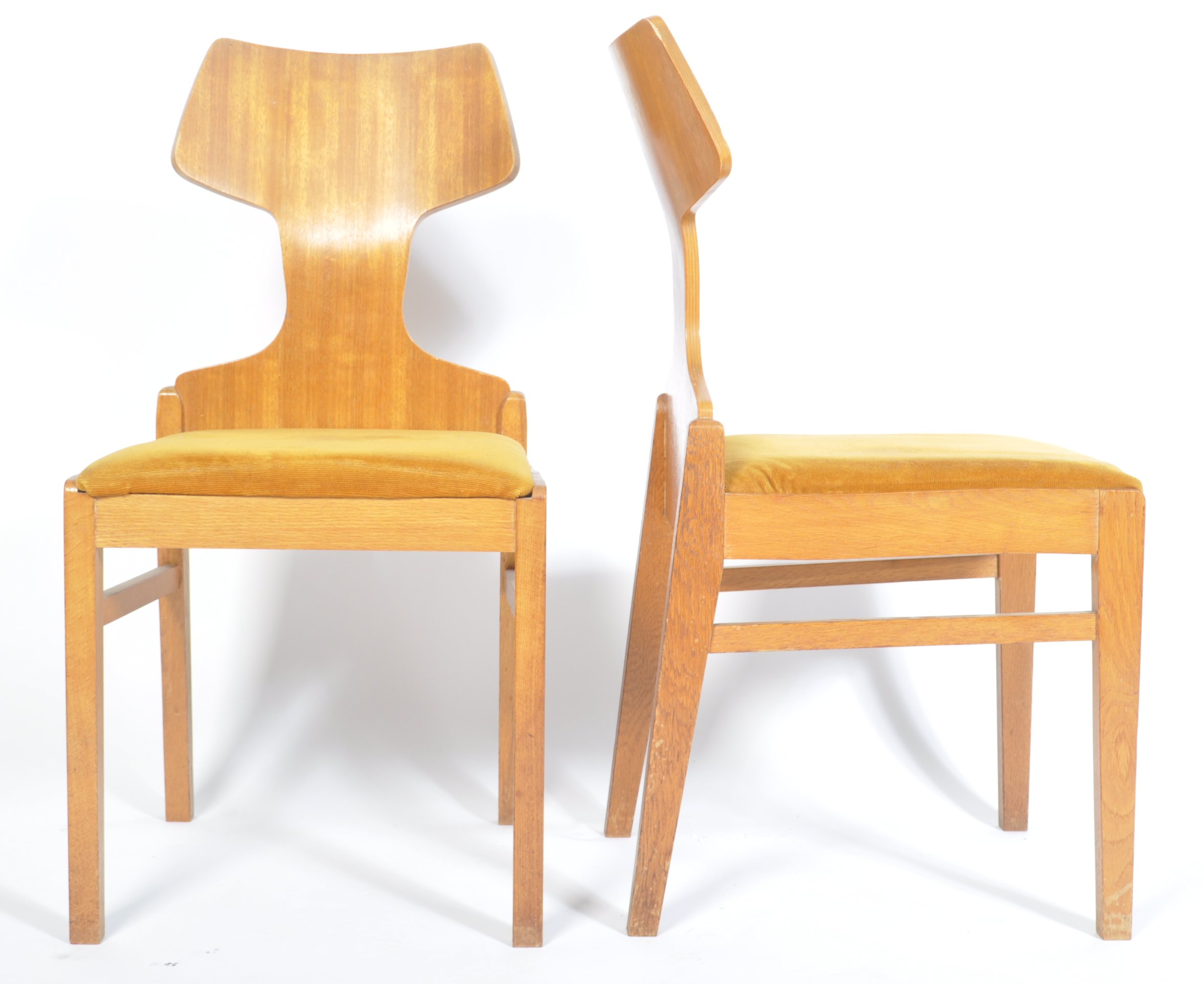 ALPHONS LOEBENSTEIN FOR MEREDEW SET OF 4 DINING CHAIRS - Image 4 of 4