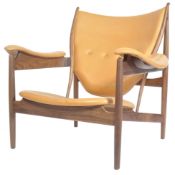 AFTER FINN JUHL A CONTEMPORARY CHIEFTAN LOUNGE CHAIR