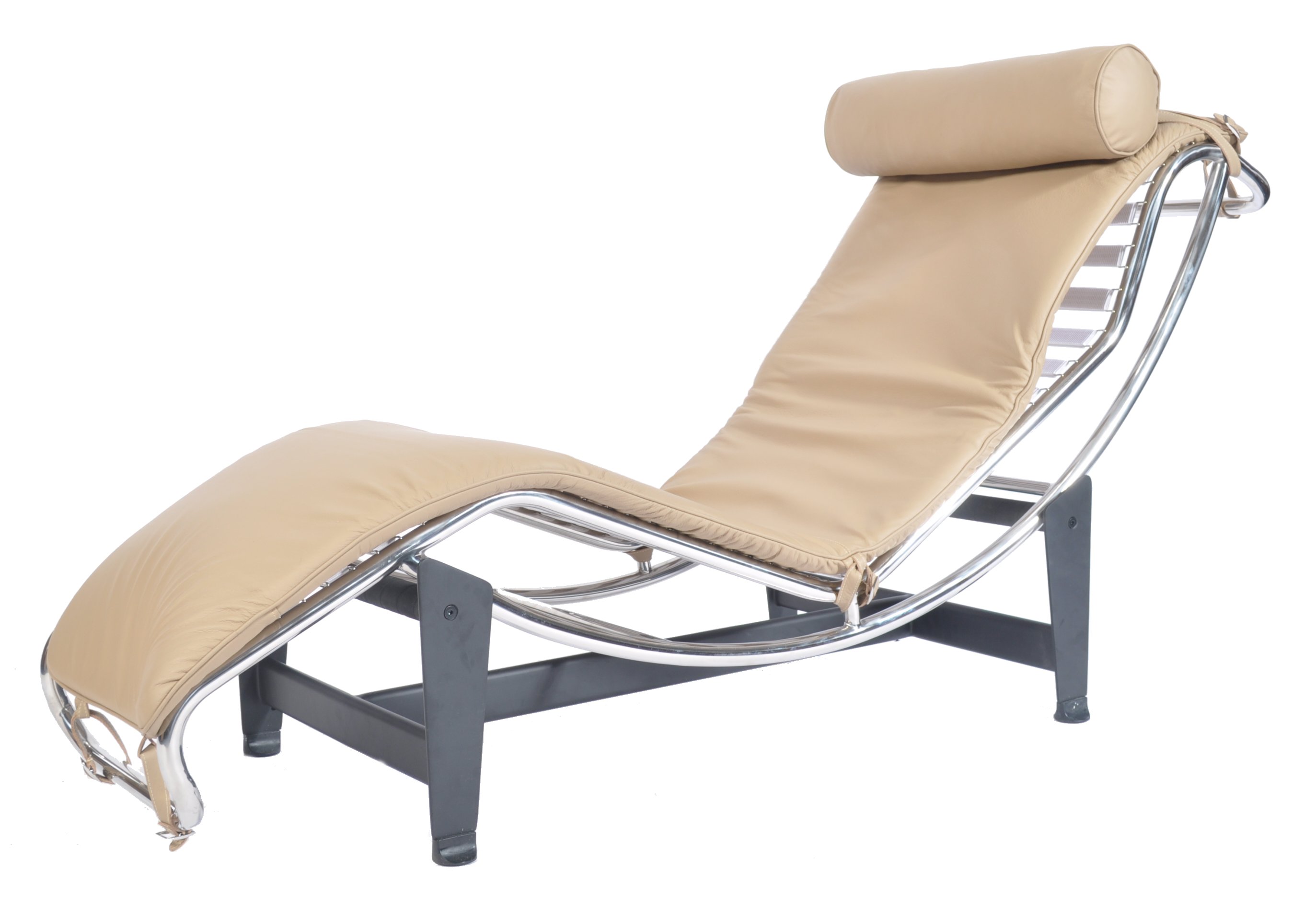 AFTER LE CORBUSIER A CONTEMPORARY LC4 LEATHER CHAISE