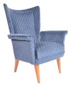 RETRO VINTAGE WIDE BACK EASY CHAIR / ARMCHAIR