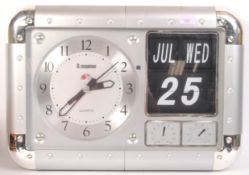 AN ANALOGUE FLAP WALL CLOCK BY STEEPLETONE