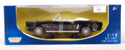 MOTOR MAX 1:18 SCALE DIECAST MODEL FORD MUSTANG