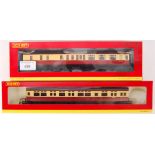 TWO HORNBY 00 GAUGE MODEL RAILWAY TRAINSET AUTOCOACHES