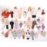 LARGE COLLECTION DOLLS HOUSE FIGURES / FAMILY