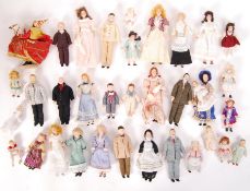 LARGE COLLECTION DOLLS HOUSE FIGURES / FAMILY