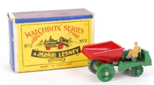 VINTAGE MATCHBOX MOKO LESNEY BOXED DIECAST MODEL