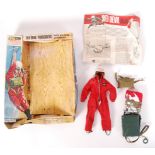 VINTAGE PALITOY ACTION MAN BOXED OUTFIT ' RED DEVIL ' PARACHUTIST