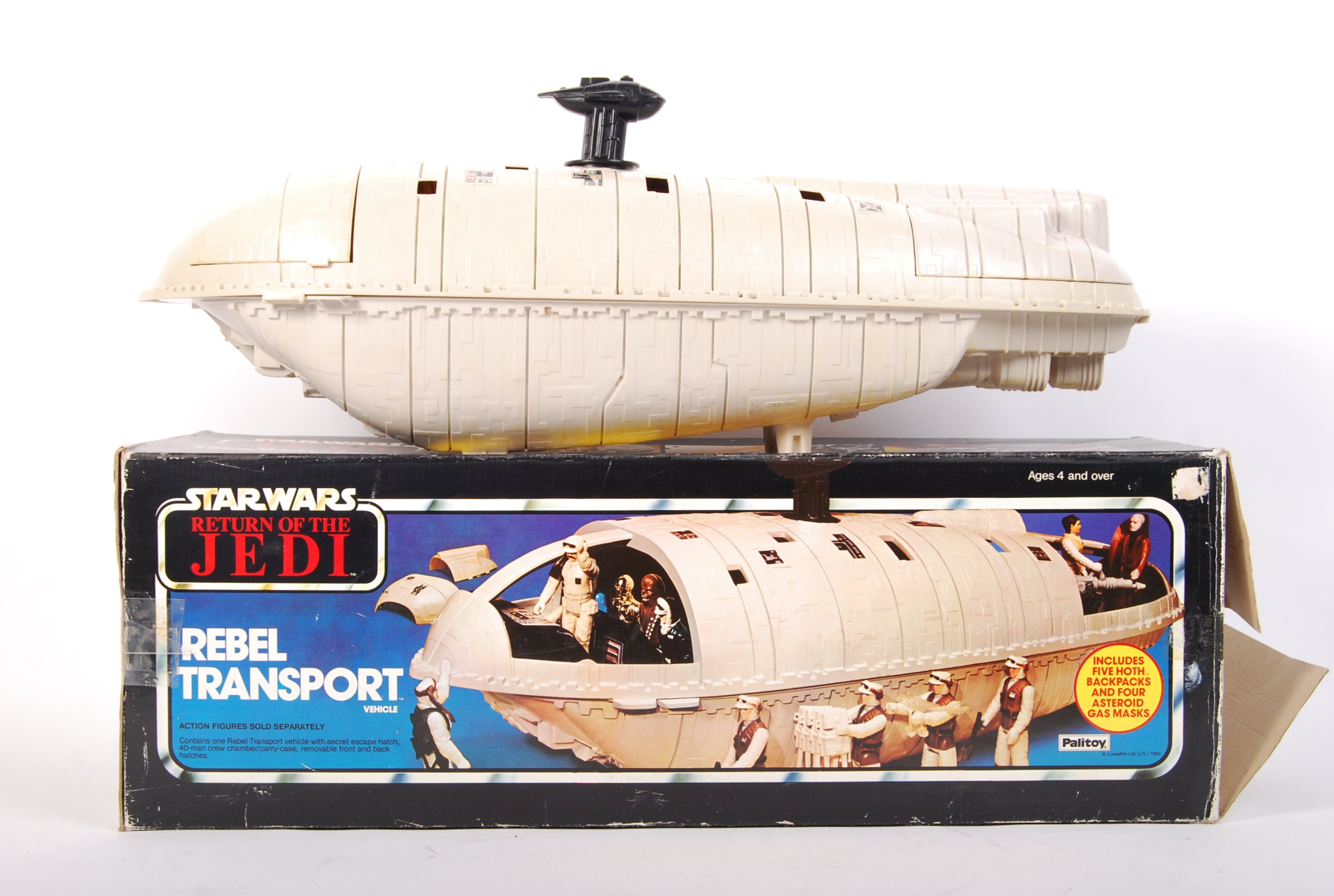 Star Wars Vehicle Rebel Transport 1982 Vintage Kenner Return of the Jedi Parts