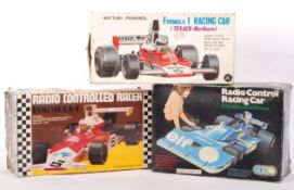 ASSORTED VINTAGE RADIO CONTROLLED RACING CARS