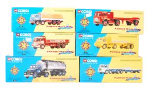 ASSORTED CORGI DIECAST SCALE MODEL HAULAGE VEHICLE