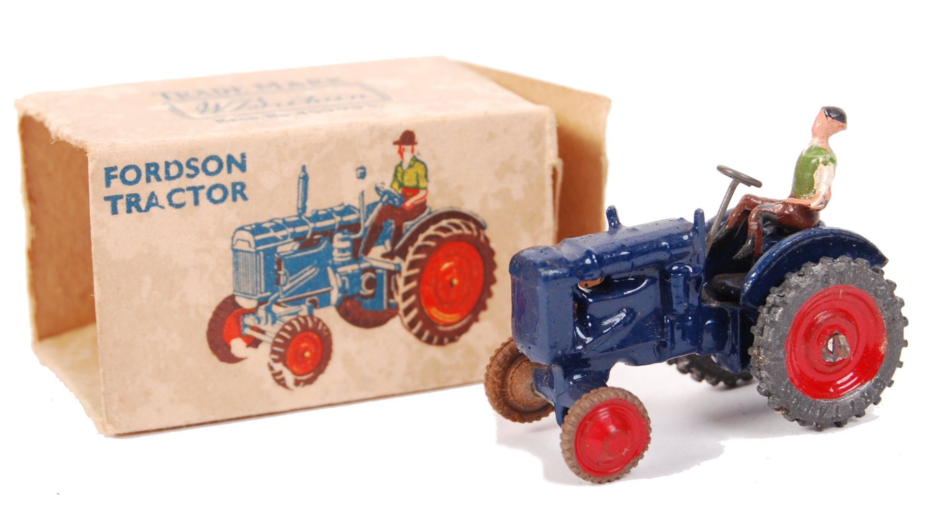 RARE MINIATURE BRITAINS ' FORDSON MAJOR ' DIECAST TRACTOR 604