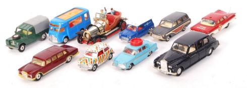 ASSORTED VINTAGE CORGI / DINKY LOOSE DIECAST MODELS