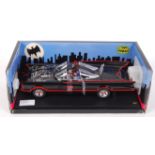 RARE SIGNED BATMAN 1:18 SCALE BATMOBILE MODEL