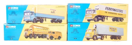 COLLECTION OF CORGI DIECAST SCALE MODEL HAULAGE VE