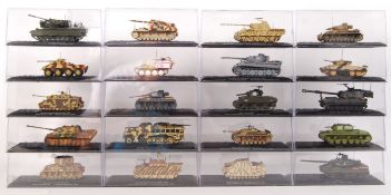 ASSORTED DEL PRADO 1:72 SCALE DIECAST MODEL MILITARY VEHICLES