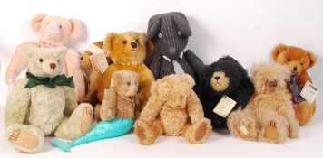 COLLECTION OF ASSORTED ARTIST / COLLECTOR'S TEDDY BEARS