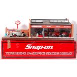 SNAP-ON / SNAP ON RARE ' THUNDERING 30'S SERVICE STATION ' DIECAST DIORAMA