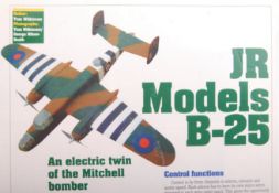 JR MODELS MADE RC RADIO CONTROLLED B-25 MODEL KIT