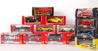 COLLECTION OF 1:24 SCALE PRECISION DIECAST MODEL CARS