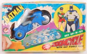 RARE VINTAGE BATMAN ZOOMCYCLE BATTERY OPERATED MOTORCYCLE