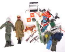 ORIGINAL VINTAGE PALITOY MADE ACTION MAN UNIFORMS