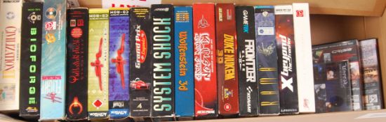 ASSORTED ORIGINAL PC BOXED GAMES