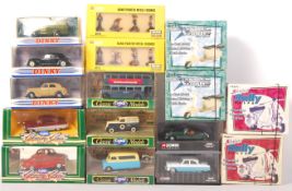 ASSORTED DIECAST SCALE MODEL VEHICLES BY CORGI, DINKY AND XONEX