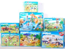 LARGE COLLECTION OF BOXED PLAYMOBIL FIGURE SETS