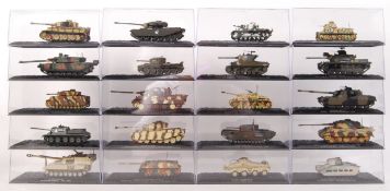 ASSORTED DEL PRADO 1:72 SCALE DIECAST MODEL MILITARY VEHICLES