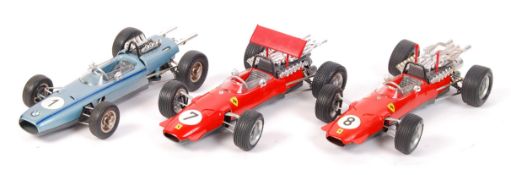 COLLECTION OF VINTAGE SCHUCO CLOCKWORK MODEL RACING CARS