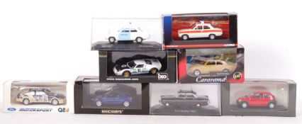 COLLECTION OF ASSORTED 1:43 SCALE PRECISION DIECAST MODEL CARS