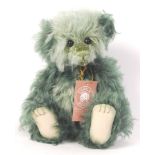 CHARLIE BEARS MINIMO COLLECTION TEDDY BEAR ' MUSHY PEA '