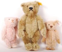 COLLECTION OF STEIFF REPLICA TEDDY BEARS