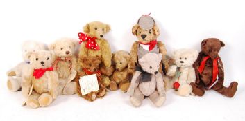 COLLECTION OF ASSORTED VINTAGE ARTIST TEDDY BEARS