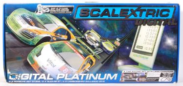SCALEXTRIC DIGITAL PLATINUM SLOT CAR RACING SET - COMPLETE