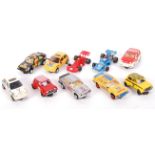 ASSORTED VINTAGE SCALEXTRIC SLOT RACING CARS