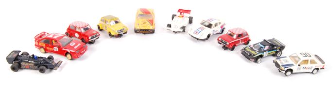 ASSORTED VINTAGE SCALEXTRIC SLOT RACING 1:32 SCALE CARS