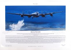 ' THE DAMBUSTERS ' DIGITAL ARTWORK PRINT - SIGNED X2