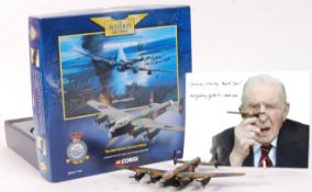 CORGI ' OPERATION CHASTISE ' EXCLUSIVE AUTOGRAPHED DAMBUSTER MODEL